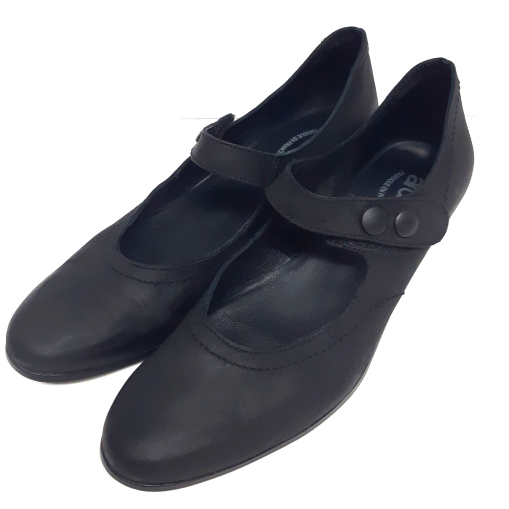 Arche France Mary Jane Pumps Leather Sz 7 / 38
